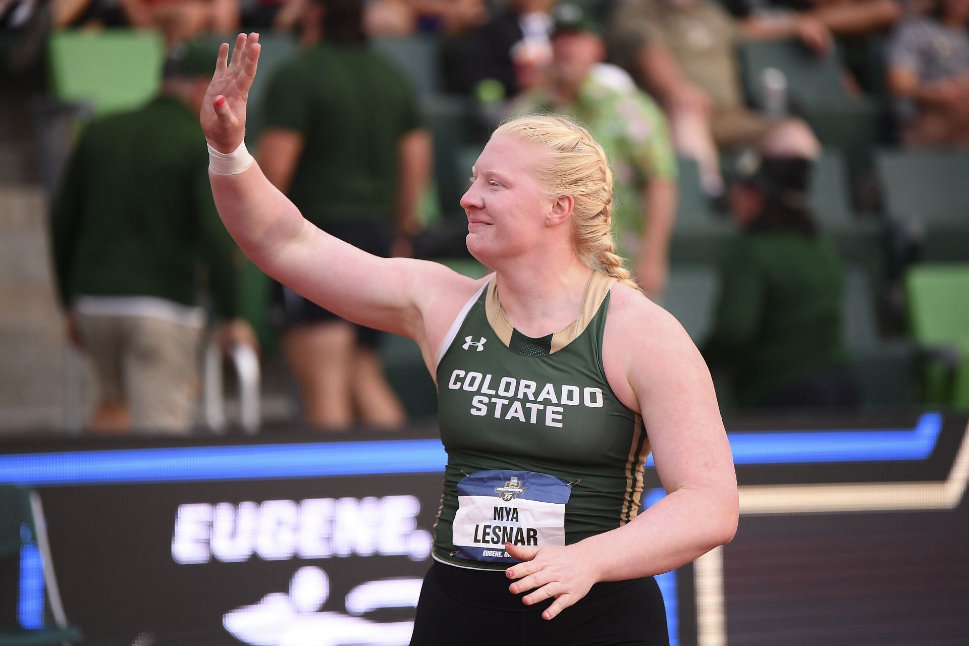 Brock Lesnar's daughter, Mya Lesnar NCAA Division I Track and Field Championships - Source: Getty
